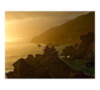 Puzzles for Adults 1500 Pieces-Sea,Rocks,Sunset,Coast,Dusk 87x57cm
