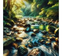 Puzzles for Adults 200 Piece,Sunny Woods jigsaw puzzles for adults 200 pieces Puzzle Classic Educational Game puzzle for Family Game and Birthday Gifts