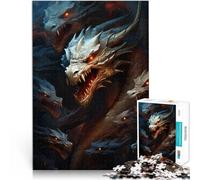 Puzzles for Adults 2000 Piece Dragons artwork Challenging Game and Family Play 70x100cm Suitable for couples for ages 14+