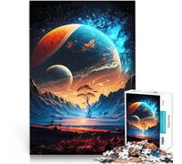 Puzzles for Adults 2000 Piece New Earth Universe Cosmos pädagogische Herausforderung tolles Geschenk70x100cm
