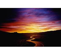 puzzles for adults 2000 Piece Puzzle Challenging Game for The Whole for Women Gifts for MenNatural Scenery,Road,Sunset 70x100CM