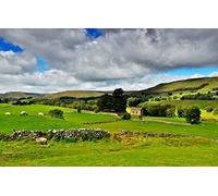 puzzles for adults 2000 Piece Puzzle Challenging Game for The Whole for Women Gifts for MenNatural Scenery,Yorkshire Dales,North England 70x100CM