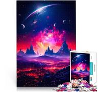 Puzzles for Adults 2000 Piece Space Planet Neon Geschenke zum Suchbegriff: "Herausfordernde Spiele" Ein Kunstwerk70x100cm