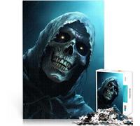 Puzzles for Adults 2000 Piece spooky skull laughting Made of cardboard for 14+ Anti-Stress Toys Great gifts and toys。size:70x100cm/27.5x39.3inch