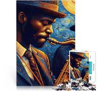 Puzzles for Adults 2000 Piece The Magic of Jazz 8 Herausforderndes Spielspielzeug Geburtstagsgeschenk, Geschenke70x100cm