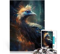 Puzzles for Adults 2000 Piece Vulture Enchanted forest Herausfordernd Schwierig Wunschliste mit dem Weihnachtsmann70x100cm