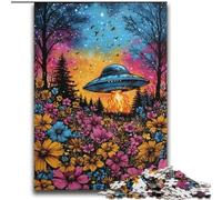 Puzzles for Adults 2000 Pieces Alien UFO Educational Games Educational Game for Birthday, Chrismas for And Age 14 70x100cm