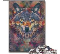 Puzzles for Adults 2000 Pieces Animal Wolf Art for Age 14+ Educational Games For Adults And Teenagers Artwork Gift 70x100cm