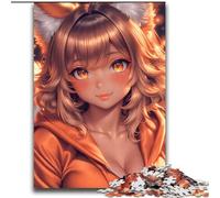 Puzzles for Adults 2000 Pieces Anime Fox Girl Help The Brain Exercise Addictive Toys to Cultivate Patience Parent-child Interaction 70x100cm