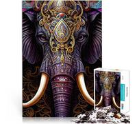 puzzles for adults 2000 pieces Elephant Quiz game 70x100cm Fun at Home Activities, Birthday Present,Travel Gifts, for and 14 Years old