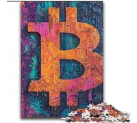 Puzzles for Adults 2000 Pieces Graffiti Bitcoin Help The Brain Exercise Addictive Toys to Cultivate Patience Parent-child Interaction 70x100cm