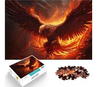 puzzles for adults 2000 pieces Majestic Phoenix Made of cardboard Suitable for people aged 14 and above for educational game challenge toy Gift for birthdays。size：70x100cm/27.5x39.3inch