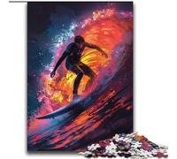 Puzzles for Adults 2000 Pieces Ocean Surfing for Ages 14 And over Fun Games Fun Activities at Home, Birthday Gifts, Travel Gifts 70x100cm