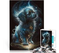 puzzles for adults 2000 pieces Poodle Dog Challenging Difficult 70x100cm with Matching Poster and Trivia Sheet for and 14 Years old