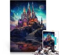 puzzles for adults 2000 pieces the castle Spielzeug für die ganze Familie mit vollständig ineinander greifenden, zufällig geformten Teilen70x100cm