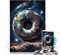 Puzzles for Adults 2000 Puzzles “Galactic Donut” Made of cardboard，for ages 14 and over Stress Relief Difficult Hard Gifts for Women Men 。size：70x100cm/27.5x39.3inch