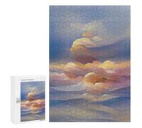 Puzzles for Adults 300 PCS Abstract Magic Clouds Jigsaws for Adults Relaxing Games Enhance Memory Unique Birthday And Xmas Gifts 300 PCS