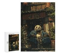 Puzzles for Adults 300 PCS Anime Japanese Panda Bear Jigsaw for Adults Relaxing Games Analysis And Logic Unique Birthday And Xmas Gifts 300 PCS