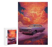 Puzzles for Adults 300 PCS Cloud Car Adventure Puzzles for Teenagers Staycation Kill Time Help The Brain Exercise Unique Birthday And Xmas Gifts 300 PCS