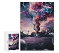Puzzles for Adults 300 PCS Cosmic Bubble Storm Puzzles for Adults Hands-on Game But Fun And Humorous Christmas Birthday Gifts 300 PCS