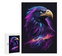 Puzzles for Adults 300 PCS Eagle Cosmic Jigsaws for Adults Relaxing Games Enhance Memory Unique Birthday And Xmas Gifts 300 PCS