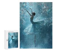 Puzzles for Adults 300 PCS Enchanted Ballet Dance in Flowers Puzzles for Teenagers Staycation Kill Time Help The Brain Exercise Unique Birthday And Xmas Gifts 300 PCS