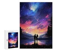 Puzzles for Adults 300 PCS Eternal Starlight Jigsaw Puzzles for Teenagerss Stress Reliever Educational Challenge Christmas Birthday Gifts 300 PCS