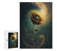 Puzzles for Adults 300 PCS Galactic Sunflower Puzzles for Adults Hands-on Game But Fun And Humorous Christmas Birthday Gifts 300 PCS