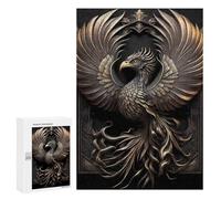 Puzzles for Adults 300 PCS Immortal Phoenix God Jigsaw for Teenagerss Pattern Assembly Parent-child Interaction Beautiful Design Game 300 PCS