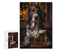 Puzzles for Adults 300 PCS Lets Enjoy A Cold Beer Puzzles for Adults Hands-on Game But Fun And Humorous Christmas Birthday Gifts 300 PCS