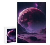 Puzzles for Adults 300 PCS Moonlit Desert Landscape Puzzles for Adults Family Games Stress Reliever Unique Birthday And Xmas Gifts 300 PCS