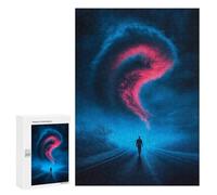 Puzzles for Adults 300 PCS Mystical Road to Nowhere Puzzles for Teenagers Staycation Kill Time Help The Brain Exercise Unique Birthday And Xmas Gifts 300 PCS