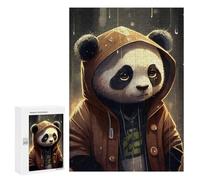 Puzzles for Adults 300 PCS Panda Manga Anime Jigsaw for Adults Relaxing Games Analysis And Logic Unique Birthday And Xmas Gifts 300 PCS