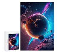 Puzzles for Adults 300 PCS Planetary Debris Jigsaw for Adults Relaxing Games Analysis And Logic Unique Birthday And Xmas Gifts 300 PCS