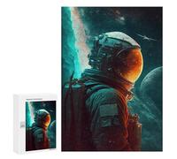 Puzzles for Adults 300 PCS Puzzles Astronaut Lost in Space Jigsaws for Adults Family Games Difficult Hard Deal As Gifts for The Whole Family 300 PCS