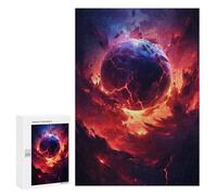 Puzzles for Adults 300 PCS Puzzles Colorful Planets Adult Jigsaw Anti-Stress Toys Analysis And Logic Unique Birthday And Gifts 300 PCS