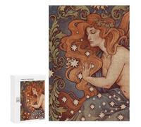 Puzzles for Adults 300 PCS Puzzles Cosmic Lover Is A Design Inspired in Music And Cosmos, ... Puzzles for Adults Toy Wall Decor Difficult Hard Help The Brain Exercise 300 PCS