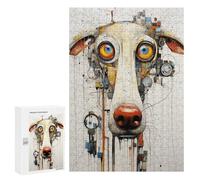 Puzzles for Adults 300 PCS Puzzles Dog Modern Abstract Art Jigsaws for Adults Family Games Difficult Hard Deal As Gifts for The Whole Family 300 PCS