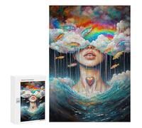 Puzzles for Adults 300 PCS Puzzles Drowning in Dreams Puzzles for Adults Brain Teaser Game Perfect Decoration Deal As Gifts for The Whole Family 300 PCS