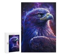 Puzzles for Adults 300 PCS Puzzles Eagle Fantasy Art Print-2 Puzzles for Adults Brain Teaser Game Perfect Decoration Deal As Gifts for The Whole Family 300 PCS