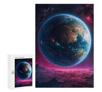 Puzzles for Adults 300 PCS Puzzles Earth from Space Adult Jigsaw Anti-Stress Toys Analysis And Logic Unique Birthday And Gifts 300 PCS
