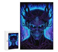 Puzzles for Adults 300 PCS Puzzles Evil Demon Puzzles for Adults Toy Wall Decor Difficult Hard Help The Brain Exercise 300 PCS