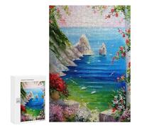 Puzzles for Adults 300 PCS Puzzles Morning in Italy Puzzles for Adults Toy Wall Decor Difficult Hard Help The Brain Exercise 300 PCS