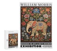 Puzzles for Adults 300 PCS Puzzles Morris Dolphins Elephant Exhibition Puzzles for Adults Brain Teaser Game Perfect Decoration Deal As Gifts for The Whole Family 300 PCS