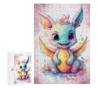 Puzzles for Adults 300 PCS Puzzles My Little Dragon Friend Puzzles for Adults Brain Teaser Game Perfect Decoration Deal As Gifts for The Whole Family 300 PCS