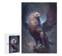 Puzzles for Adults 300 PCS Puzzles Mythical Griffin Puzzles for Adults Toy Wall Decor Difficult Hard Help The Brain Exercise 300 PCS