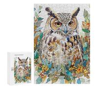 Puzzles for Adults 300 PCS Puzzles Owl Natural Adult Jigsaw Anti-Stress Toys Analysis And Logic Unique Birthday And Gifts 300 PCS