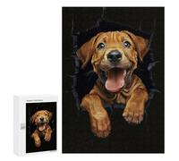 Puzzles for Adults 300 PCS Puzzles Rhodesian Ridgeback Puzzles for Adults Family Game Presents for Women for Birthday, Chrismas 300 PCS