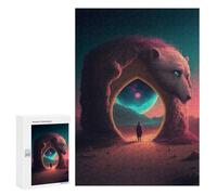 Puzzles for Adults 300 PCS Puzzles Space Is Wild Soldier Adult Jigsaw Anti-Stress Toys Analysis And Logic Unique Birthday And Gifts 300 PCS