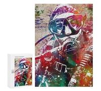 Puzzles for Adults 300 PCS Scuba Diver Sport Art Jigsaw for Adults Relaxing Games Analysis And Logic Unique Birthday And Xmas Gifts 300 PCS